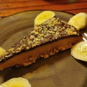 Snickers Cake (daily special) at Madre Tierra in Puerto Viejo De Talamanca