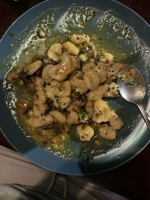 Gnocchis   at Madre Tierra in Puerto Viejo De Talamanca