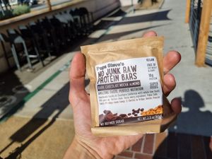 Protein bar at Rainbow Juices in Long Beach