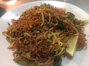 Curry Rice (no egg) at Nokturne in Houston