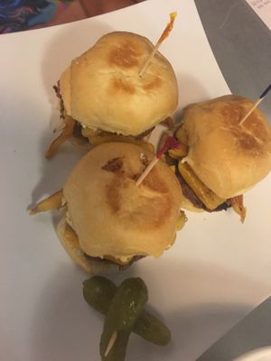 Sliders - these were amazing!!!  at Nokturne in Houston