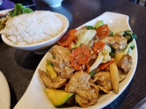 Veggie delight at Veganic Thai Cafe in San Diego