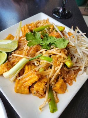  at Veganic Thai Cafe in San Diego