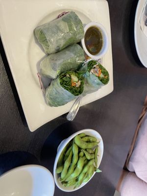   at Veganic Thai Cafe in San Diego