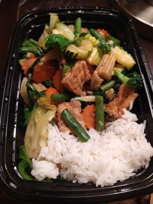  at Veganic Thai Cafe in San Diego