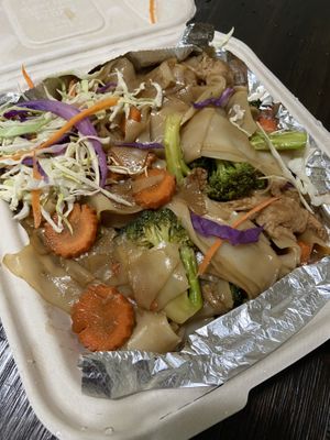   at Veganic Thai Cafe in San Diego