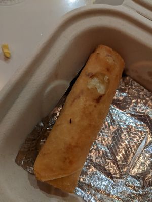 Crispy spring rolls (so good I ate the others pre photo) at Veganic Thai Cafe in San Diego