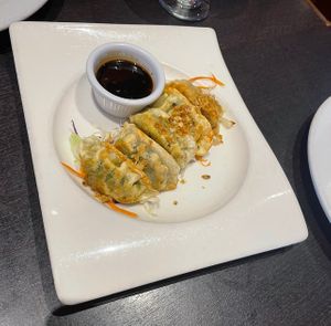 potstickers   at Veganic Thai Cafe in San Diego