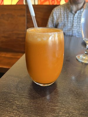 Thai tea  at Veganic Thai Cafe in San Diego