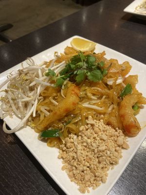   at Veganic Thai Cafe in San Diego