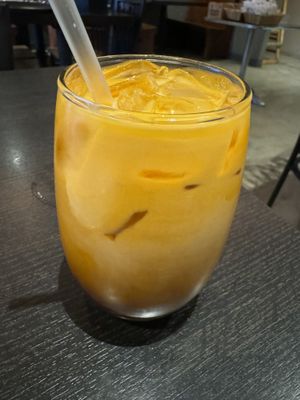 Thai tea  at Veganic Thai Cafe in San Diego