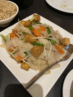   at Veganic Thai Cafe in San Diego