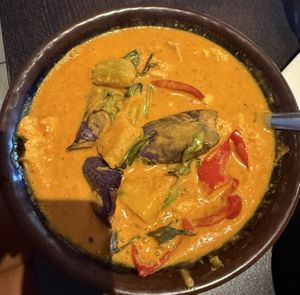   at Veganic Thai Cafe in San Diego