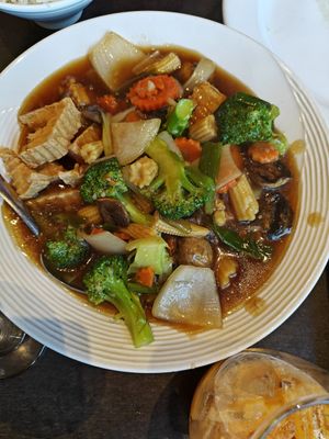 fish something at Veganic Thai Cafe in San Diego