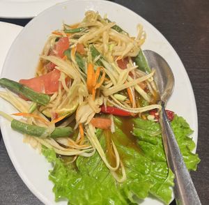 Som Tom  at Veganic Thai Cafe in San Diego