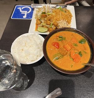   at Veganic Thai Cafe in San Diego