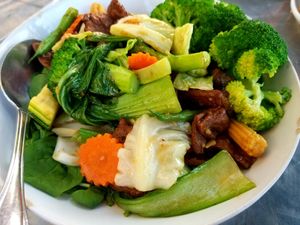 Garlic Pepper at Veganic Thai Cafe in San Diego