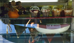 Raw treats cabinet  at Nature's Nosh - Food Trailer in Edithvale