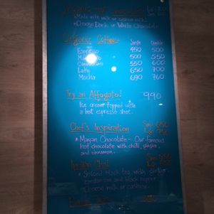 drinks  at Joylato in Kopavogur