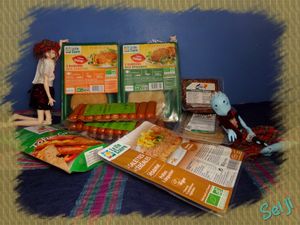 "Charcuterie" Vegan at La Vie Claire in Charenton-le-pont