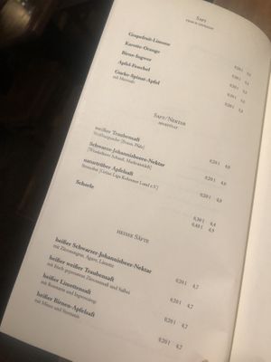 Drinks  at Zest in Leipzig