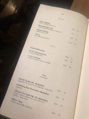 Drinks  at Zest in Leipzig