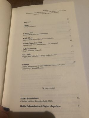 Drinks  at Zest in Leipzig