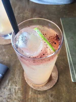 home made lemonade with hint of pepper at Zest in Leipzig