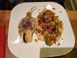 Pastinaken, Waldpilzragout at Zest in Leipzig