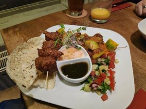 One of the dishes at Zest in Leipzig