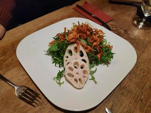 One of the dishes at Zest in Leipzig