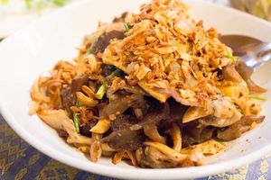 Northern​ style​ mushroom​ salad​ at Barrab in Chiang Rai