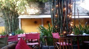 Outside area at Hai Cafe in Hoi An