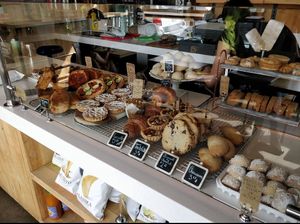 Their old cafe at Cafe Dei Campi in Montreal