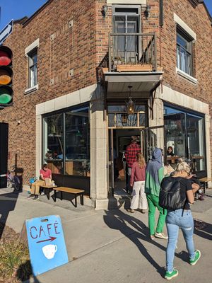  at Cafe Dei Campi in Montreal