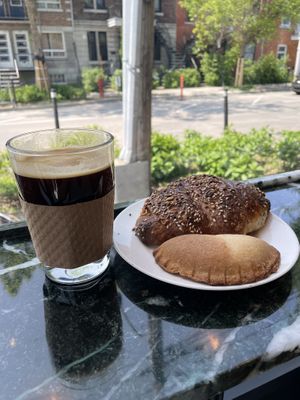   at Cafe Dei Campi in Montreal