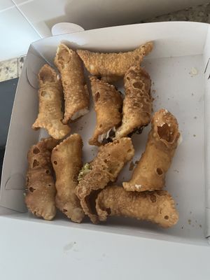 Cannolis   at Cafe Dei Campi in Montreal