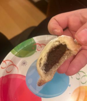 Nutella ravioli   at Cafe Dei Campi in Montreal