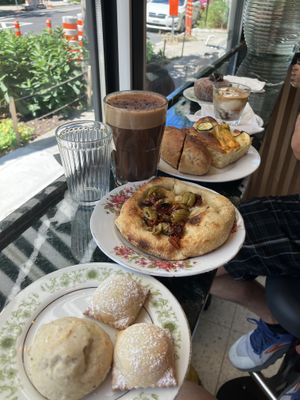   at Cafe Dei Campi in Montreal