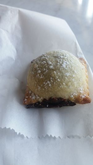 Ravioli au nutella at Cafe Dei Campi in Montreal