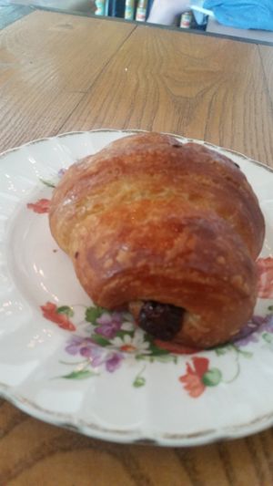 Pain au chocolat at Cafe Dei Campi in Montreal