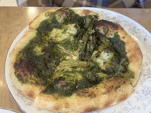 Pizza  at Cafe Dei Campi in Montreal