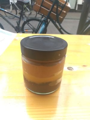 Vegan choco Delice 3,95 euros at vanVeg in Haarlem