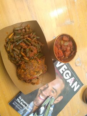 Vegan combi box - Spanish Harlem box at vanVeg in Haarlem