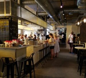 the cafe at Urban Deli in Stockholm