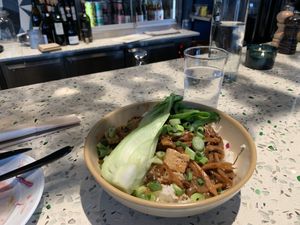 Mapo Tofu. Lunch, September 2019 at Urban Deli in Stockholm