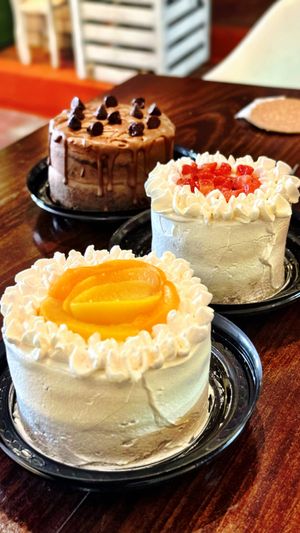 Pastelería en vitrina todos los días para esa ocasión especial   at Vegan Ville in Mexico City