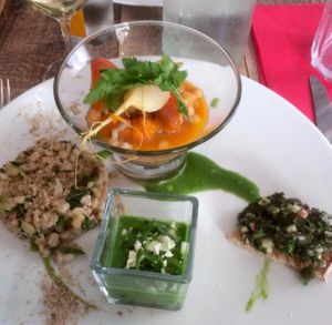 The original veggie dish at La Bonne Quille in Poitiers