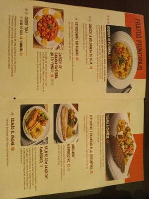 Menu 5/7 at Veg e Lev in Curitiba