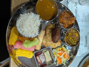 Vegan Thali at Vegetarian Food Studio in Cardiff